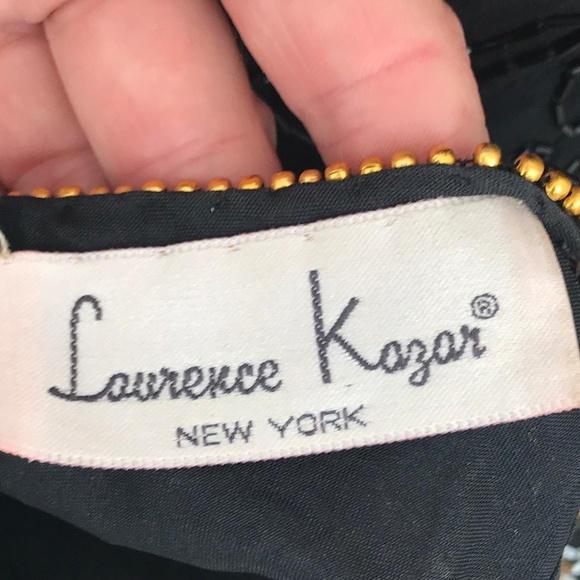 STUNNING Beaded Sequined Silk Party Dress - Picture 8 of 8